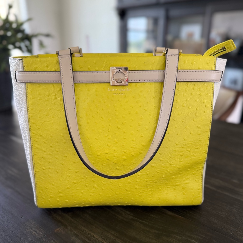 Kate Spade New York Leo Houston Street Two Tone Handbag